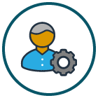 user management icon u