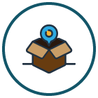 asset tracking verification icon u