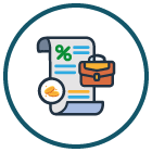 payroll and accounting icon u