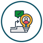 auto escalation icon u